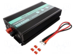 Converter: DC/AC | 3kW | Uout: 230VAC | Out: AC sockets 230V | 85% | 24V