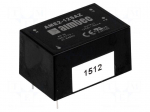 Converter: AC/DC | 2W | Uout: 12VDC | Iout: 0.166A | 72% | Mounting: PCB