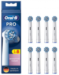 Oral-B Sensitive Clean Replacement Brush Heads 8 pcs
