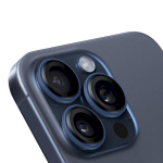OBAL:ME Lens Protector for Apple iPhone 15 Pro/15 Pro Max / Blue Titanium