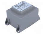 Transformer: encapsulated | 30VA | 230VAC | 15V | 2A | Mounting: PCB