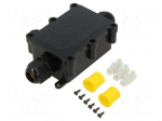 Connector: AC supply | screw terminal | IP68 | Body: black