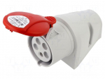 Connector: AC supply 3-phase | socket | female | 32A | 400VAC | IP44