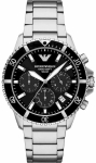 Emporio Armani World Explorer Solar Chronograph AR11739 Silver Black 43mm