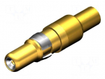 Connector: D-Sub | male | straight | Contacts: copper alloy | 2A