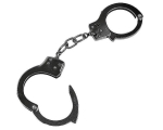 MIL-TEC MT Chain Handcuffs, Nickel-Plated