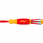 Wiha screwdriver with bit magazine LiftUp electric (red/yellow, 7 pieces)