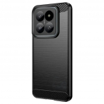 Fusion Trust Back Case slikona aizsargapvalks Xiaomi 14 melns