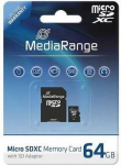 Mediarange 64 GB microSDXC, memory card&nbsp;(black, Class 10)