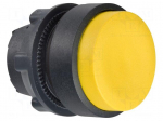 Switch: push-button | 22mm | Stabl.pos: 1 | yellow | none | IP66 | Pos: 2