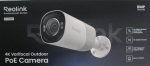 SALE OUT. Reolink PCRPB4K02 Smart 4K 133&deg; View PoE Bullet Camera with 5&times; Optical Zoom | Reolink Smart 4K 133&deg; View PoE Camera with 5&times; Optical Zoom | RP-PCB8MZ | 24 month(s) | Bullet | 8 MP | F2.7-13.5mm/F1.6 | IP67 | H.265/H.264 | Micro