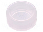 Cover | 22mm | Harmony XB4,Harmony XB5 | &Oslash;22mm | Colour: transparent