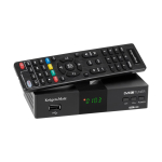 Kruger&Matz DVB-T2 H.265 HEVC Tuner KM0550D