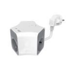 Kodukaubad // Pikendusjuhtmed // Przedłużacz 3-gniazdowy z włącznikiem i gniazdami usb-a i usb-c