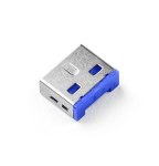 SmartKeeper Basic "USB-A Port" blokeerija dunkelblau 6 tk. + v&otilde;ti