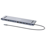 AV-adapter Manhattan MANHATTAN dokkimisjaam 12-&uuml;hes 4K 1xHDMI 2xDP 3xUSB-A