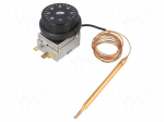 Sensor: thermostat with capillary | Output conf: SPDT | 10A | 400VAC