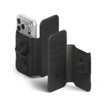 Ringke iPhone 17 Pro &uuml;mbris folio k&auml;epidemega rahakotiga magnetiline Black