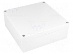 Enclosure: multipurpose | X: 160mm | Y: 160mm | Z: 60mm | 1554 | ABS | grey