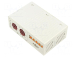 Sensor: temperature and humidity | SPDT | 16A | 240VAC | push-in | IP20