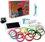 Printer Riff 3D printing pen 7in1 5m x 20 Colors Blue RF-3DPEN-7IN1-BL