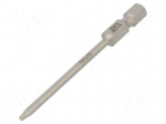 Screwdriver bit | Torx&reg; | TX07 | Overall len: 70mm