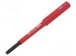 Interchangeable blade | Torx&reg; | insulated | TX10 | 75mm | max.3.8Nm