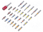 Kit: screwdriver bits | Pcs: 29 | Package: bag