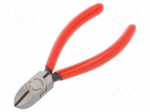 Pliers | side,cutting | plastic handle | Pliers len: 125mm