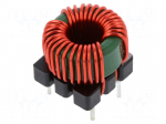 Inductor: wire | THT | 1186uH | 24m&Omega; | -40&divide;105&deg;C | &plusmn;35% | 5.8A | 16x16x15mm