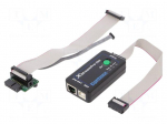 Programmer: microcontrollers | RJ45 Ethernet,USB | 20MHz | 1Mbps