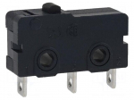 Microswitch SNAP ACTION | without lever | SPDT | 5A/250VAC | ON-(ON)