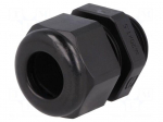Gland | M20 | IP68 | 10&divide;14mm | Mat: thermoplastic | black