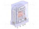 Relay: electromagnetic | DPDT | Ucoil: 230VAC | 5A/250VAC | 5A/24VDC