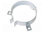 Mounting clamp | horizontal | for large capacitors fastening