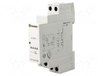Relay: installation | bistable | NO | 230VAC | Mounting: DIN | 16A | IP20