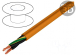 Wire: motor | chainflex&reg; CF885 | 4G1,5mm2 | PVC | orange | stranded | Cu