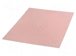 Laminate | FR4 | 0.6mm | L: 610mm | W: 457mm | Coating: copper