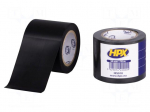 Tape: electrical insulating | W: 50mm | L: 10m | Thk: 0.15mm | black