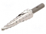 Drill bit | for thin tinware,plastic | &Oslash;: 6&divide;37mm | HSS | 10mm