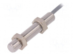 Sensor: inductive | Output conf: PNP / NO | 0&divide;2mm | 10&divide;30VDC | M8 | IP67