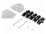 Enclosure: for D-Sub connectors | D-Sub 25pin,D-Sub HD 44pin