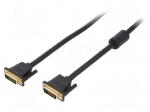 Cable | DVI-D (24+1) plug,both sides | dual link | Full HD 1080p