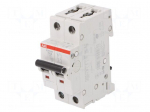 Circuit breaker | 230/400VAC | Inom: 63A | Poles: 1+N | Charact: C | 6kA