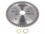 Circular saw | &Oslash;: 184mm | Teeth: 60 | cemented carbide | hardened | wood