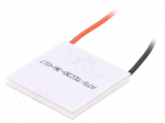 Module: Peltier | 15.4V | 3A | 30x30x3.6mm | 26.7W | ceramics | 20AWG