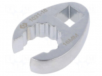 Wrench: ring half-open | 16mm | L: 42mm | Chrom-vanadium steel | 3/8"