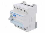 RCD breaker | Inom: 40A | Ires: 100mA | Max surge current: 250A | IP20