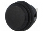 Switch: push-button | Pos: 2 | DPST-NO | 6A/250VAC | OFF-(ON) | IP65