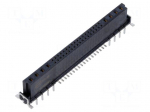 Connector: PCB to PCB | socket | female | PIN: 44(8+36) | straight